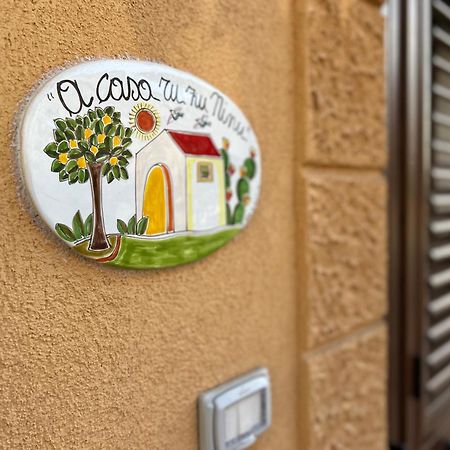 A Casa Ru Zu Nino Apartamento Capaci Exterior foto