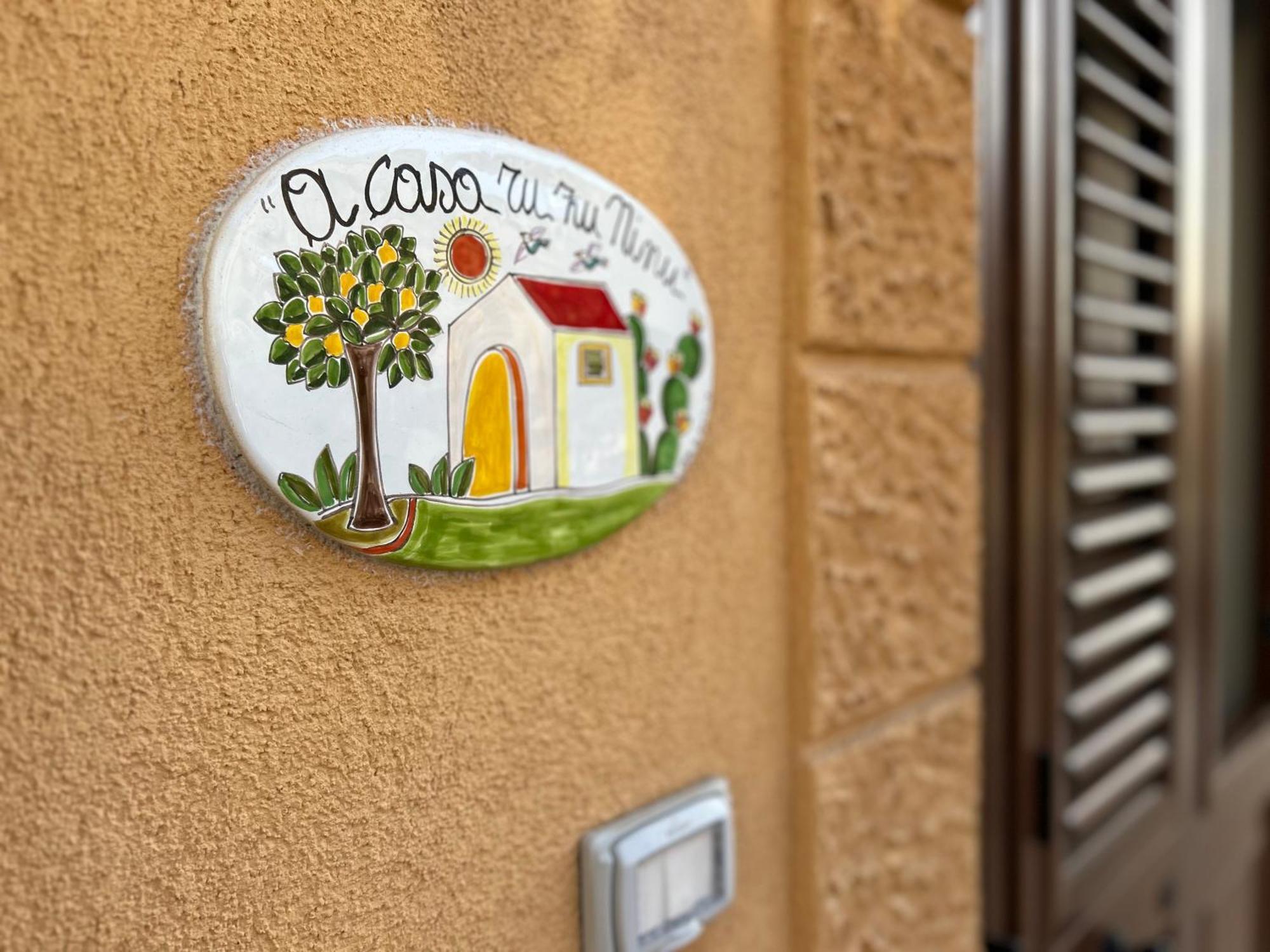 A Casa Ru Zu Nino Apartamento Capaci Exterior foto